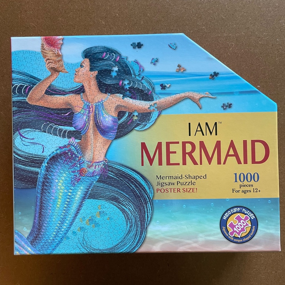 Madd Capp I Am Mermaid 1000 Piece Jigsaw Puzzle